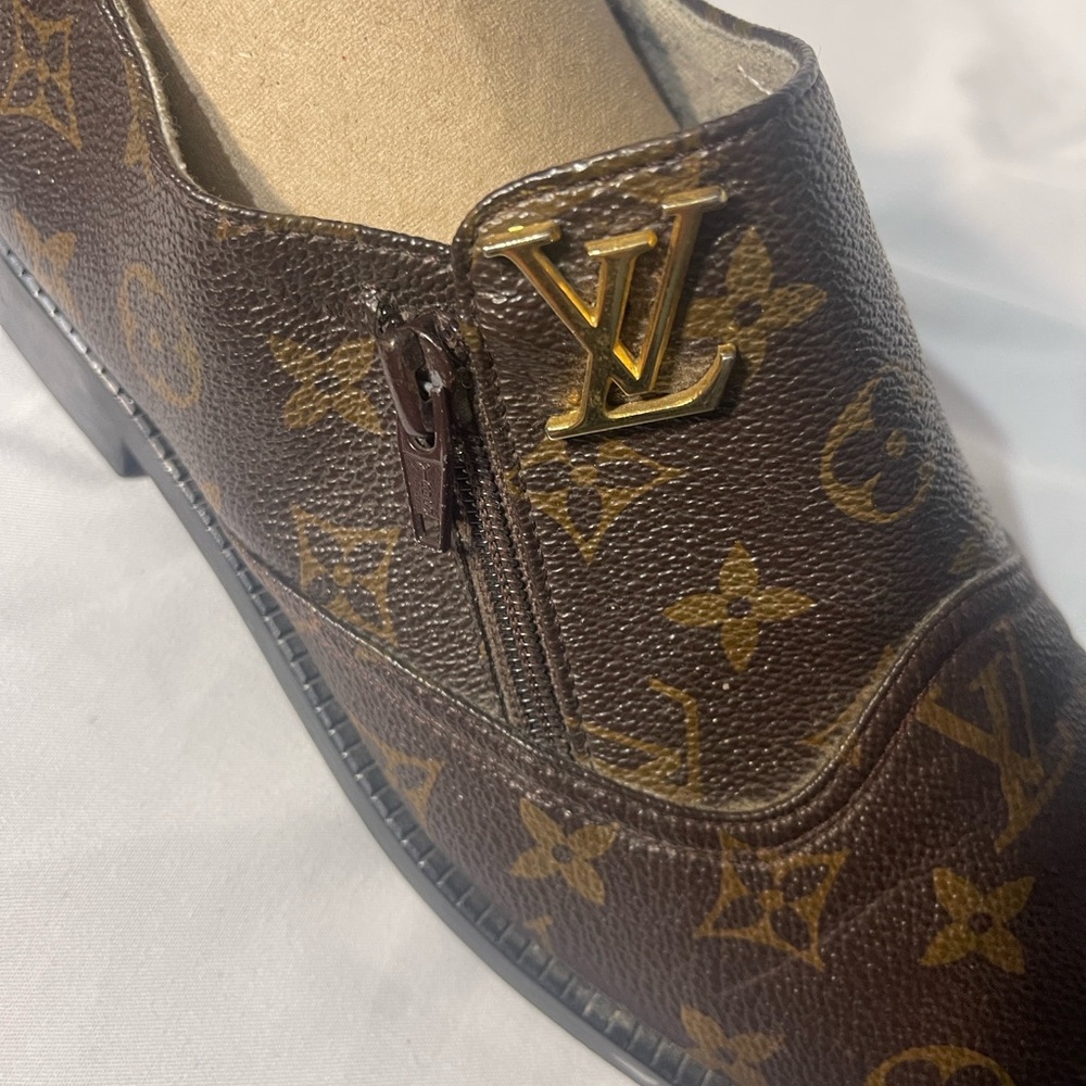 Louis Vuitton Brown Monogram Loafers